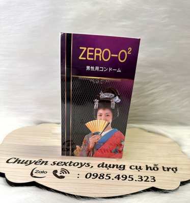 Bao Cao Su Zero-O2 Mỏng Trơn Truyền Thống
